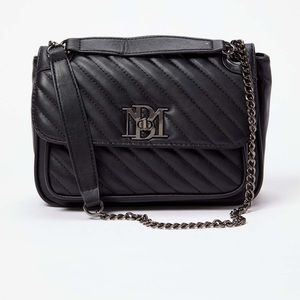 NWT quilted black Badgley Mishka bag